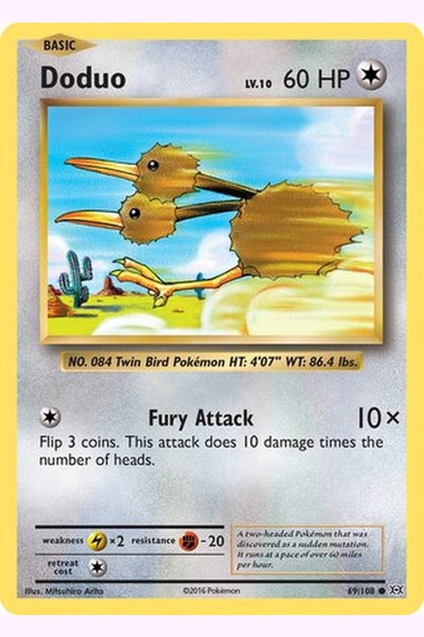 069/108 Doduo - Common