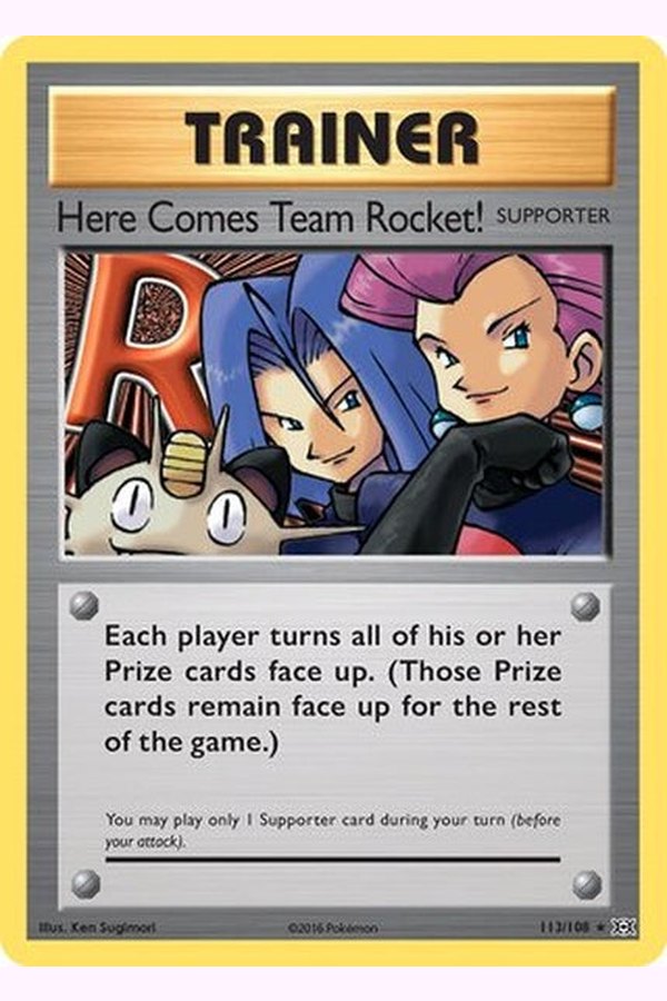 113/108 Here Comes Team Rocket! - Rare Secret