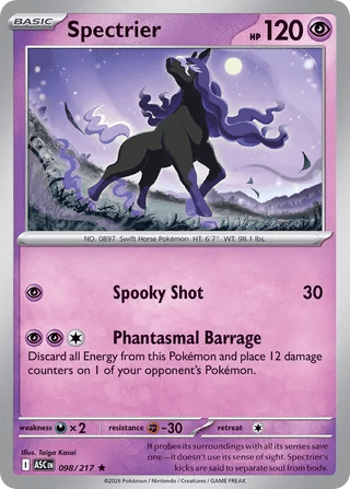 098/217 Spectrier - Rare Holo