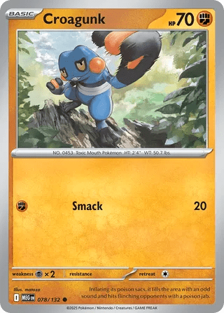 078/132 Croagunk - Common