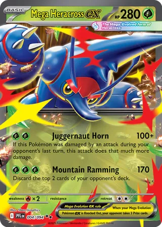 004/094 Mega Heracross ex - Double Rare