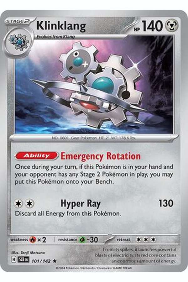 101/142 Klinklang - Rare Holo