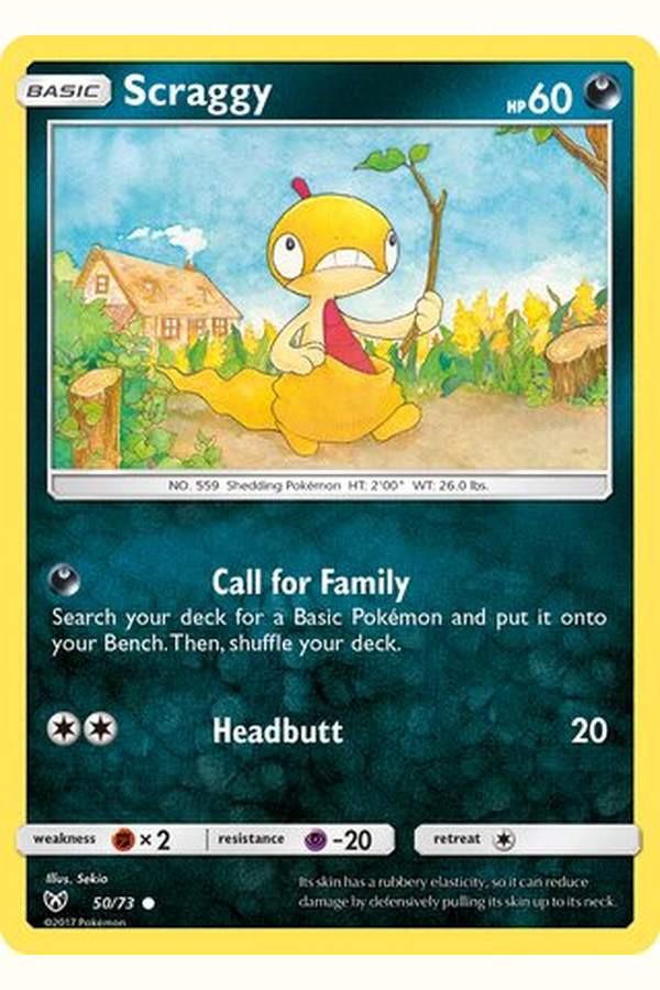 50/73 Scraggy - Common