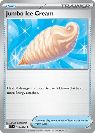 091/094 Jumbo Ice Cream - Uncommon Reverse Holo