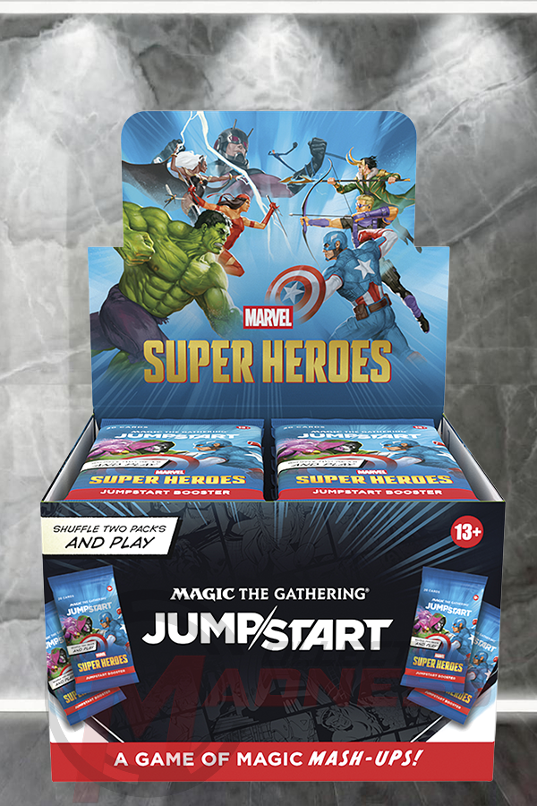 Magic the Gathering Marvel Super Heroes Jumpstart Booster Box