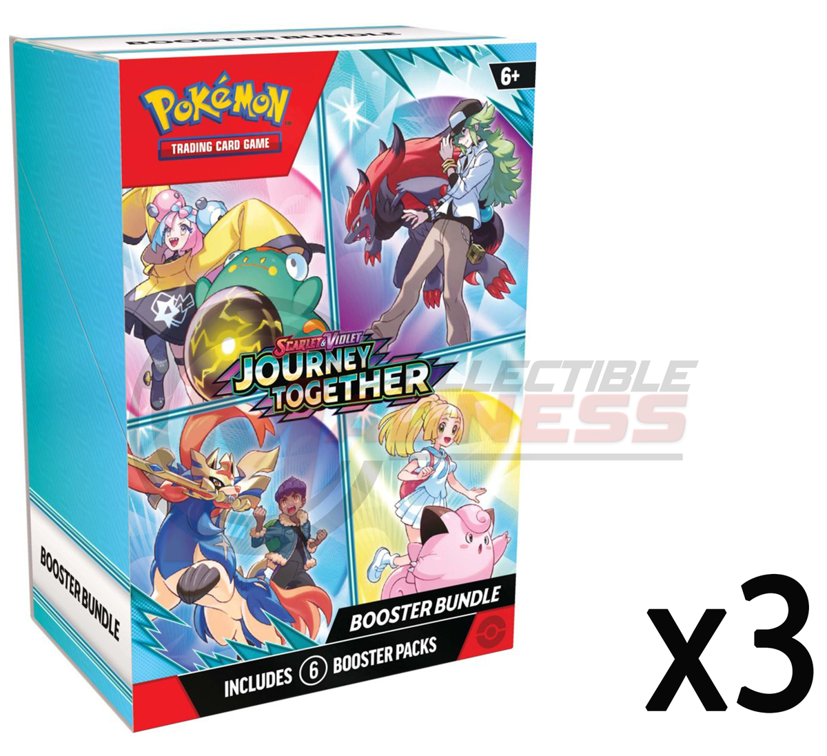 Pokemon - TCG - Journey Together Booster Bundle
