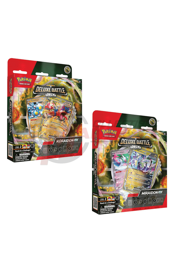 Pokemon - TCG - Miraidon ex / Koraidon ex Deluxe Battle Deck