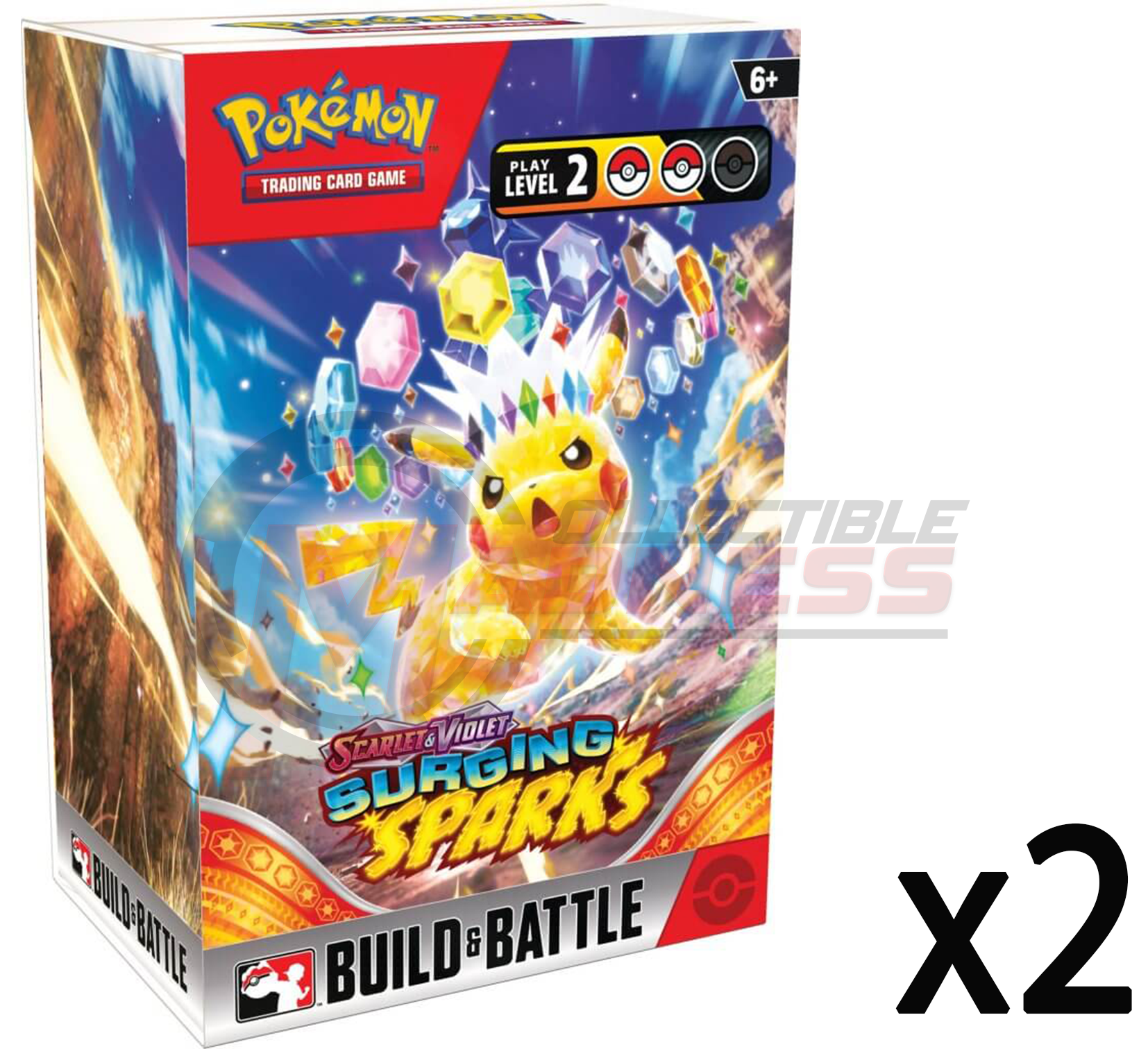 Pokemon - TCG - Surging Sparks Build and Battle Box
