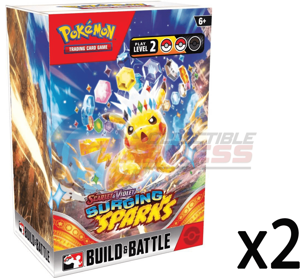 Pokemon - TCG - Surging Sparks Build and Battle Box
