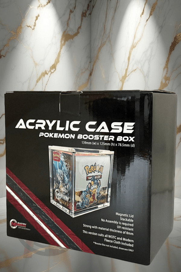 MADGuard Booster Box Acrylic Case | Magnetic Lid & Stackable
