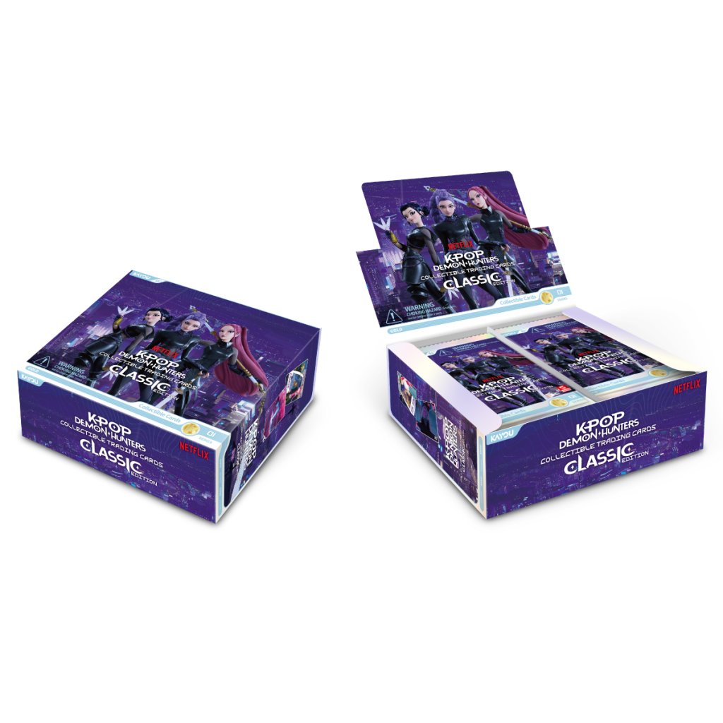 Kayou K-POP Demon Hunters Collectible Trading Card Booster Box - Classic Edition