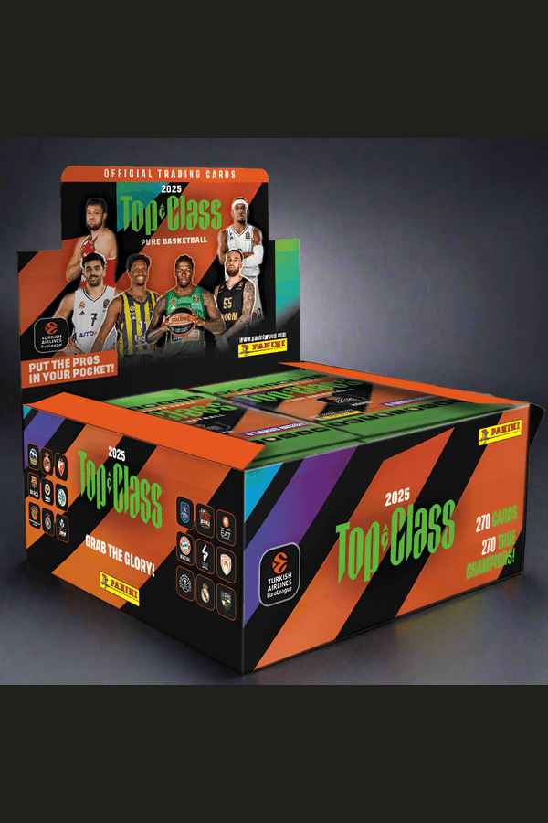 Panini EURO LEAGUE Top Class Basketball Cards Booster Box