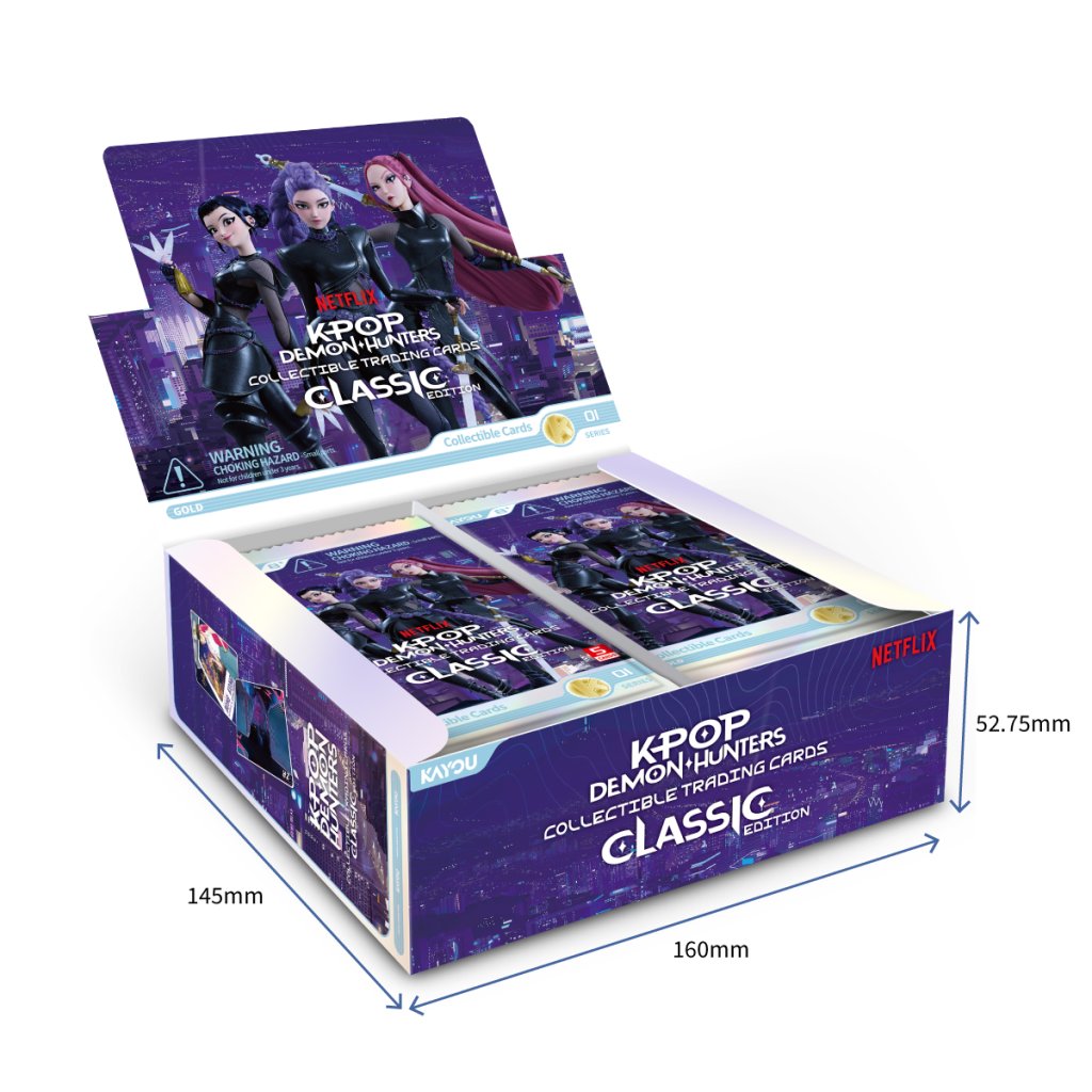 Kayou K-POP Demon Hunters Collectible Trading Card Booster Box - Classic Edition