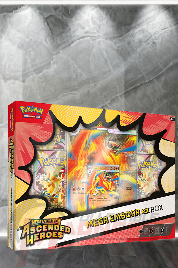 Pokemon - TCG - Ascended Heroes Mega Emboar ex Box