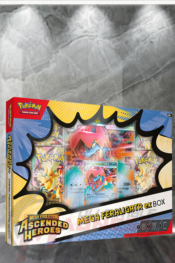 Pokemon - TCG - Ascended Heroes Mega Feraligatr ex Box