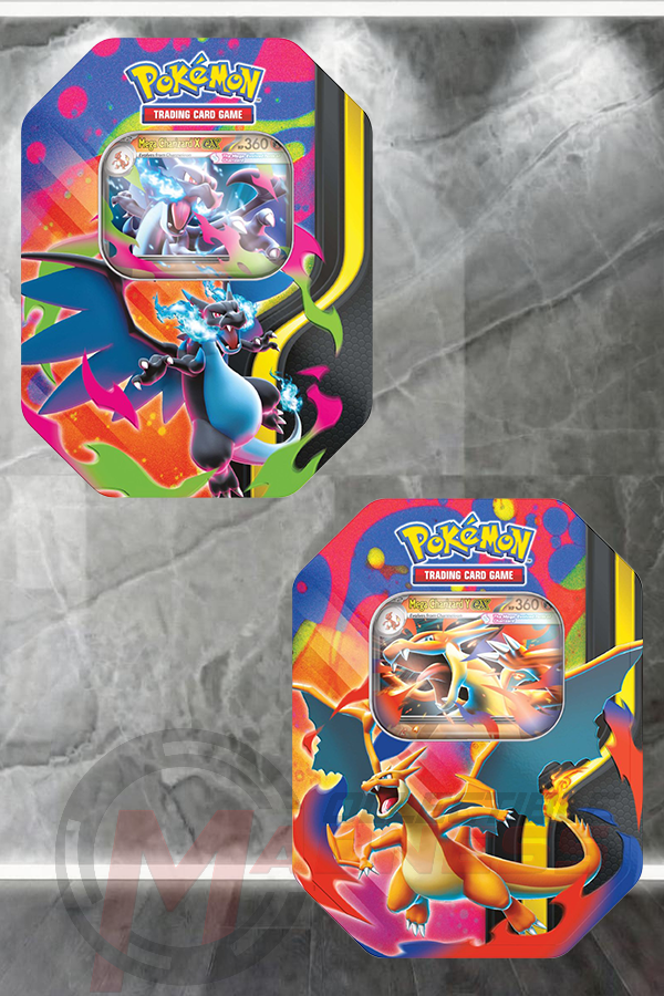 Pokemon - TCG - Mega Charizard Tin Pokemon - TCG - Mega Charizard Tin