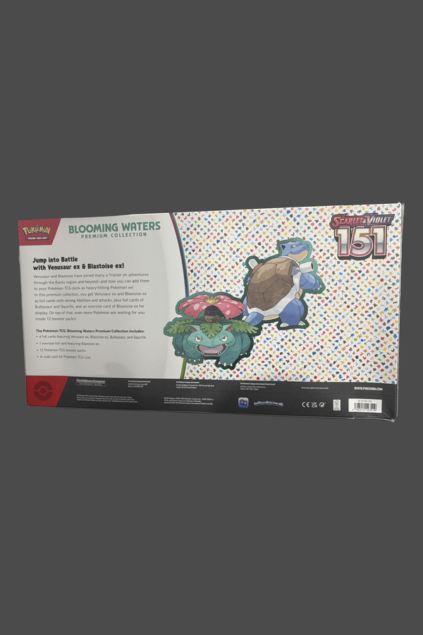 **DAMAGED** Pokemon - TCG - Scarlet & Violet 151 Blooming Waters Premium Collection