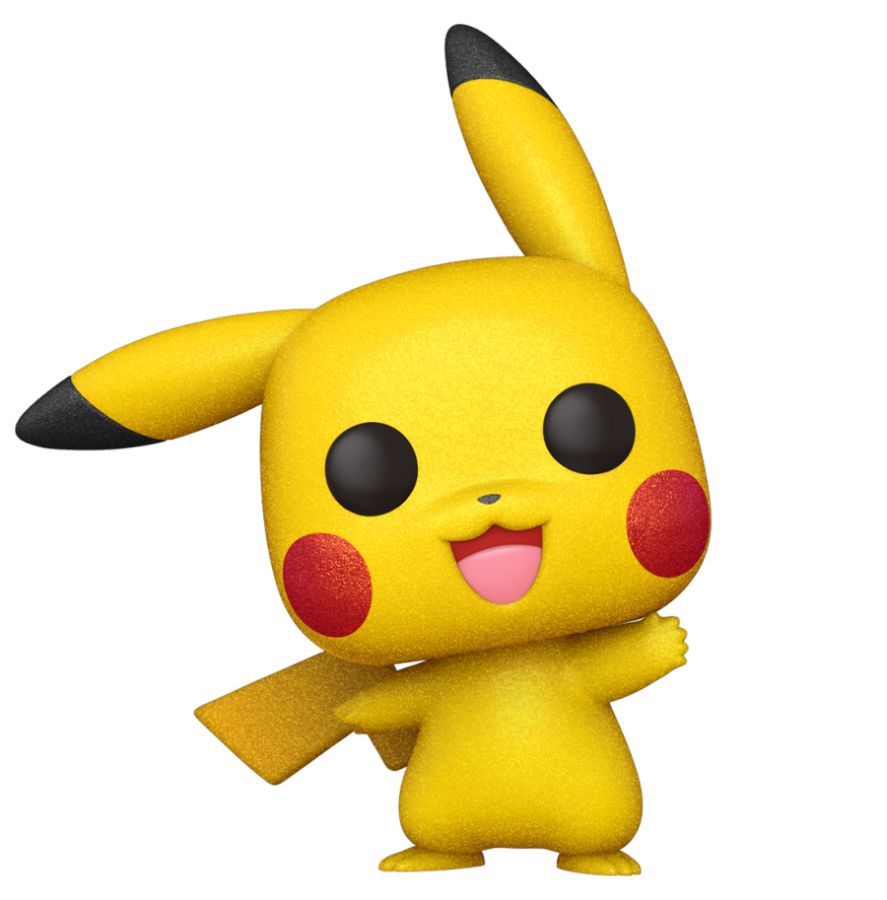 Pokemon - Pikachu Waving Diamond Glitter US Exclusive Pop! - 553