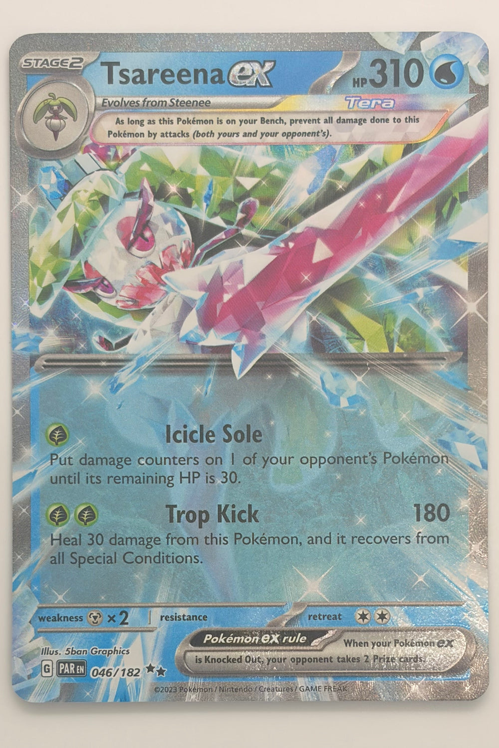 046/182 Tsareena ex - Double Rare