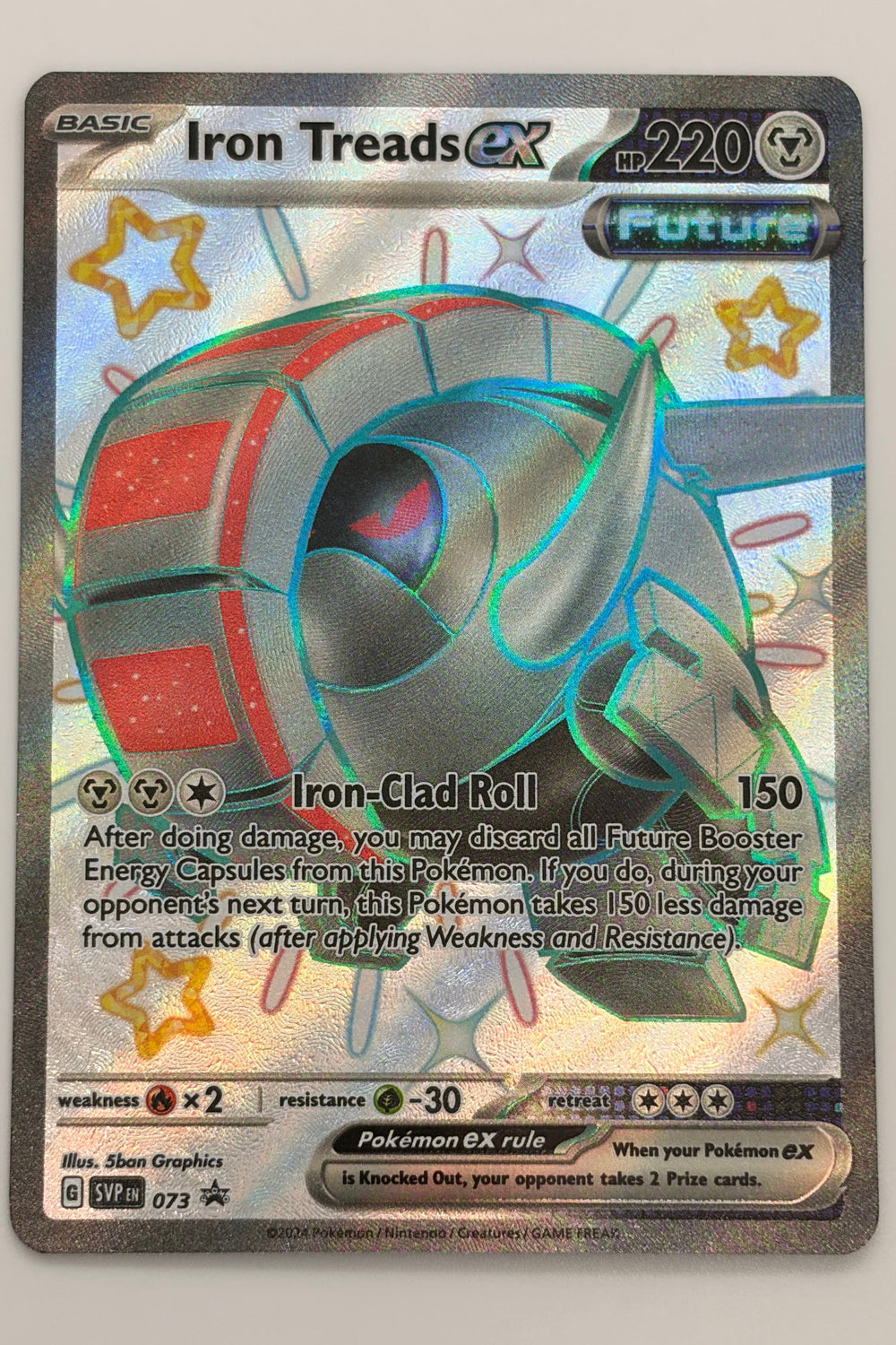 Iron Treads EX SVP073 - Black Star Promo