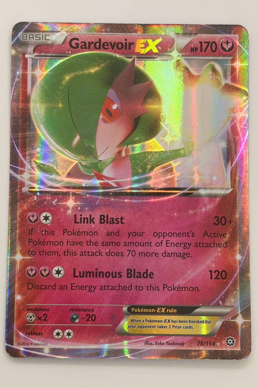Gardevoir EX78/114 XY -Stream Siege LP