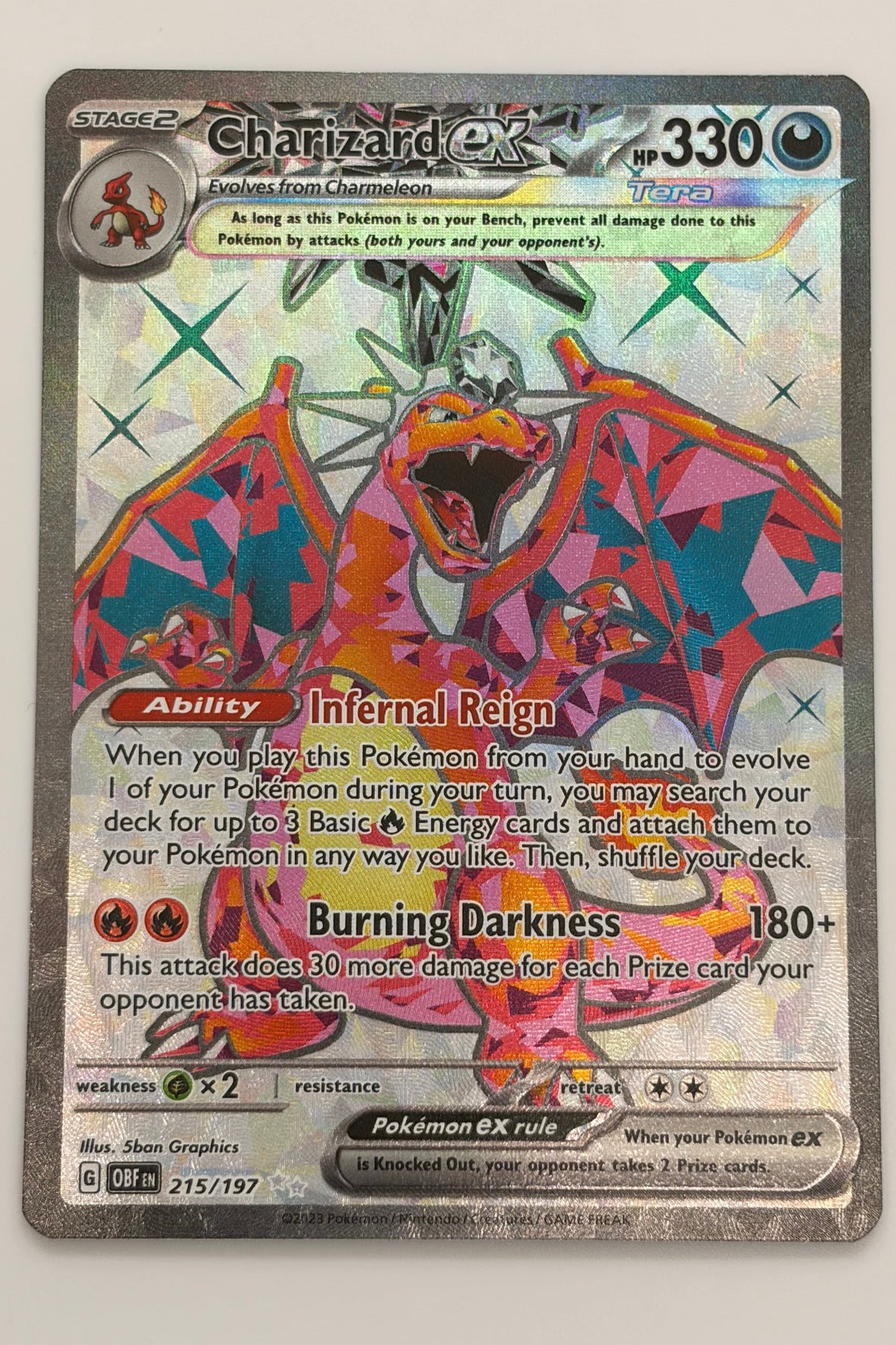 215/197 Charizard ex - Ultra Rare