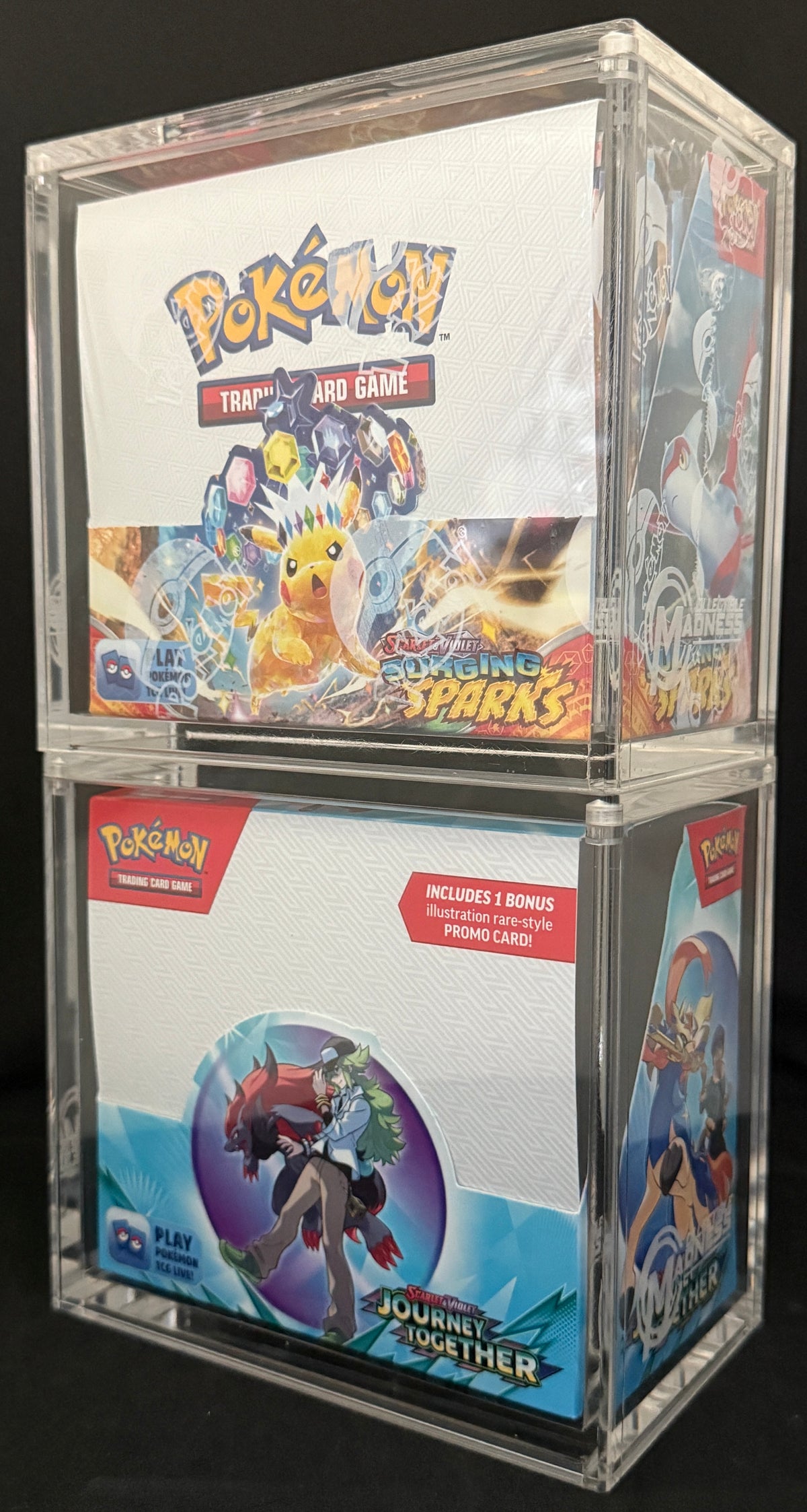 MADGuard Booster Box Acrylic Case | Magnetic Lid & Stackable
