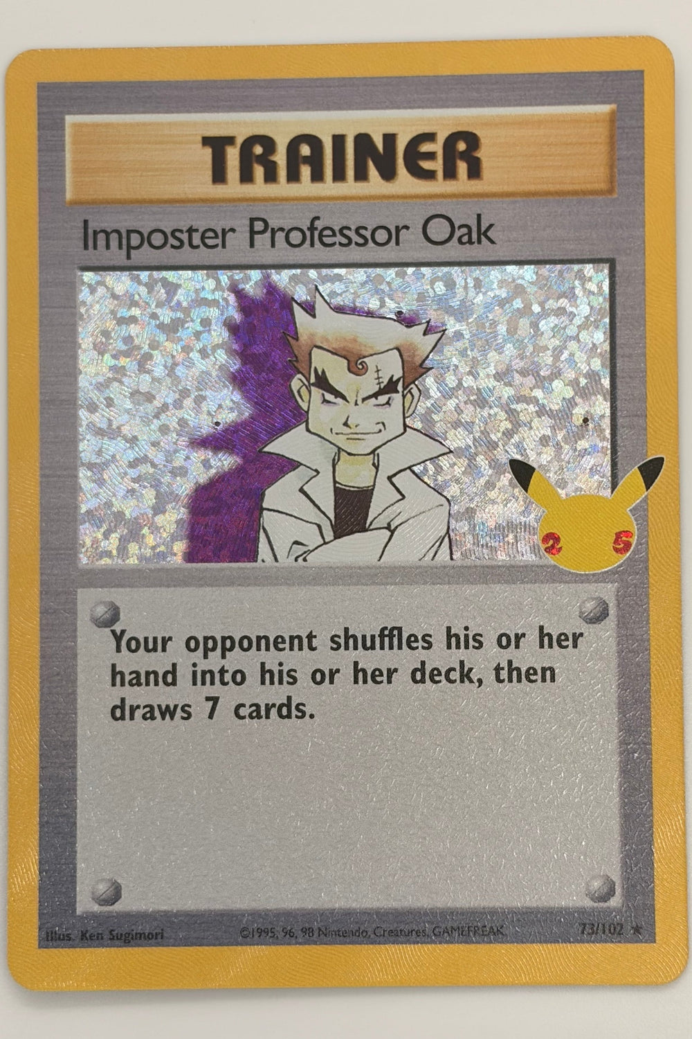 73/102 Imposter Professor Oak - Rare