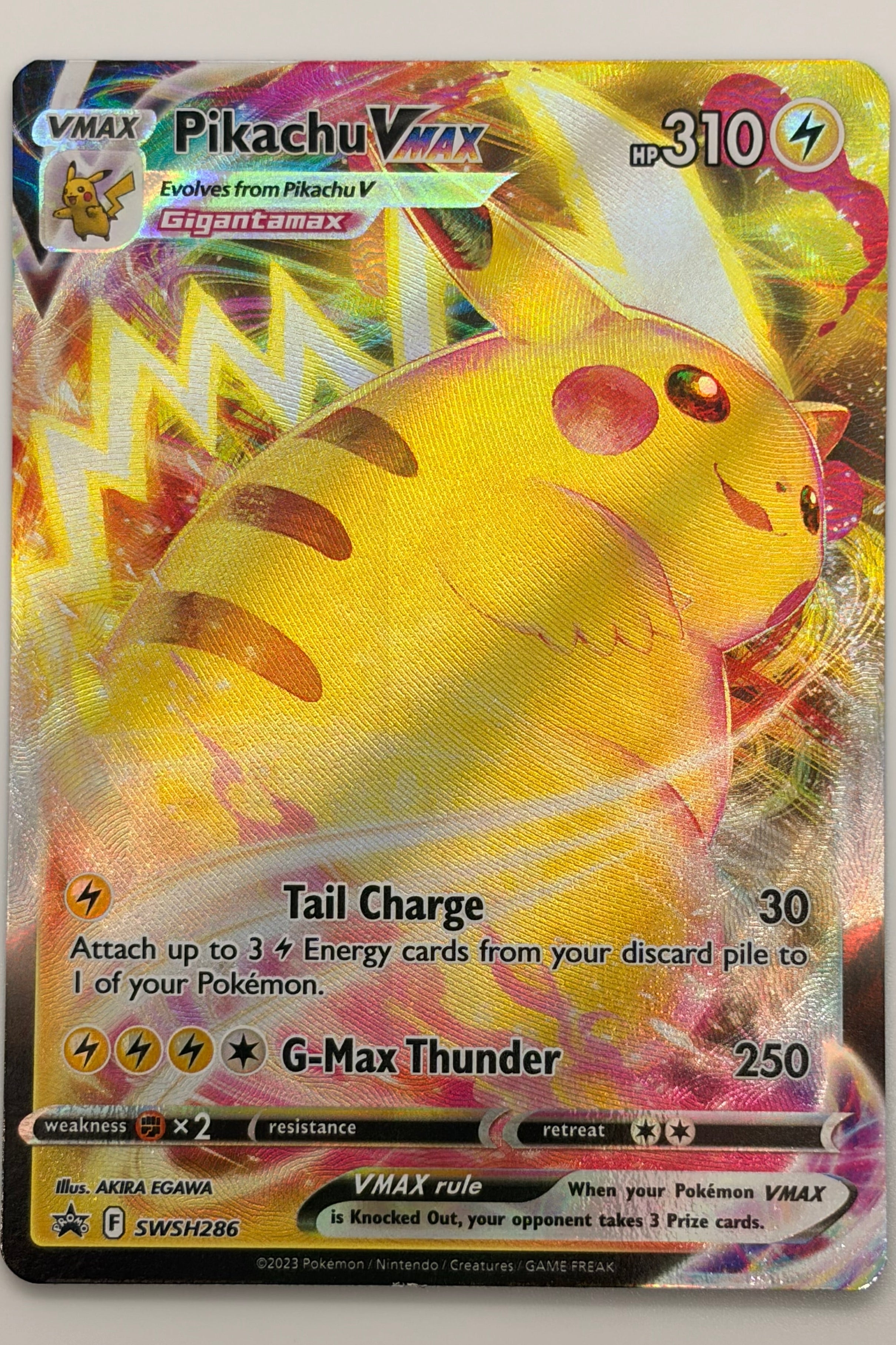 Pikachu Vmax- SWSH286 - Black Star Promo NM