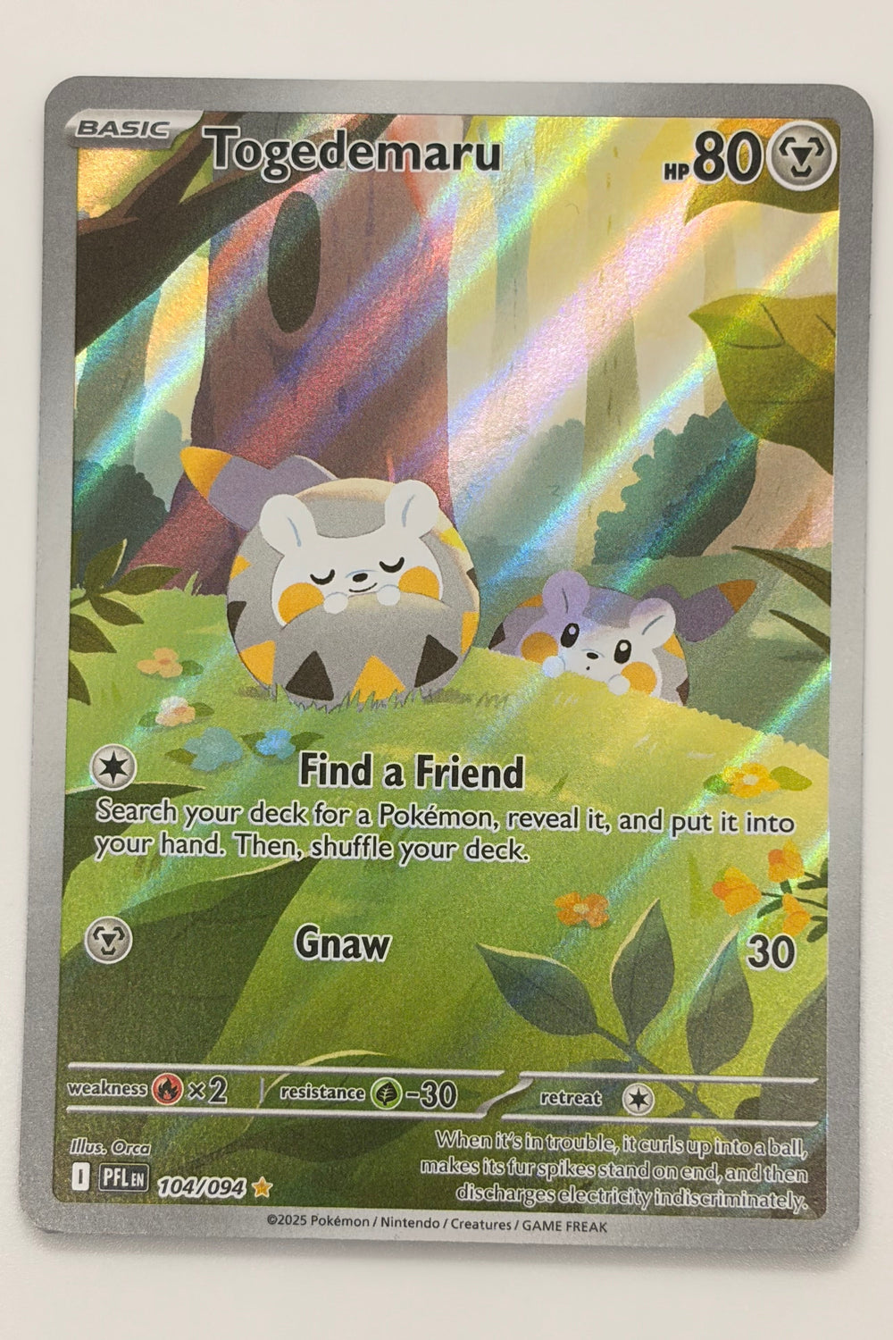 104/094 Togedemaru - Illustration Rare