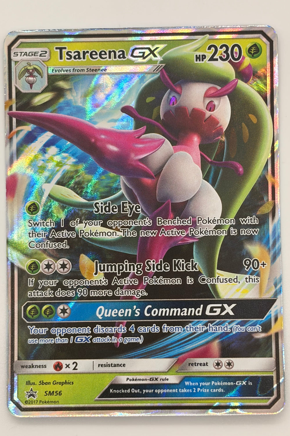 Tsareena GX SM56 Sun & Moon Promo LP