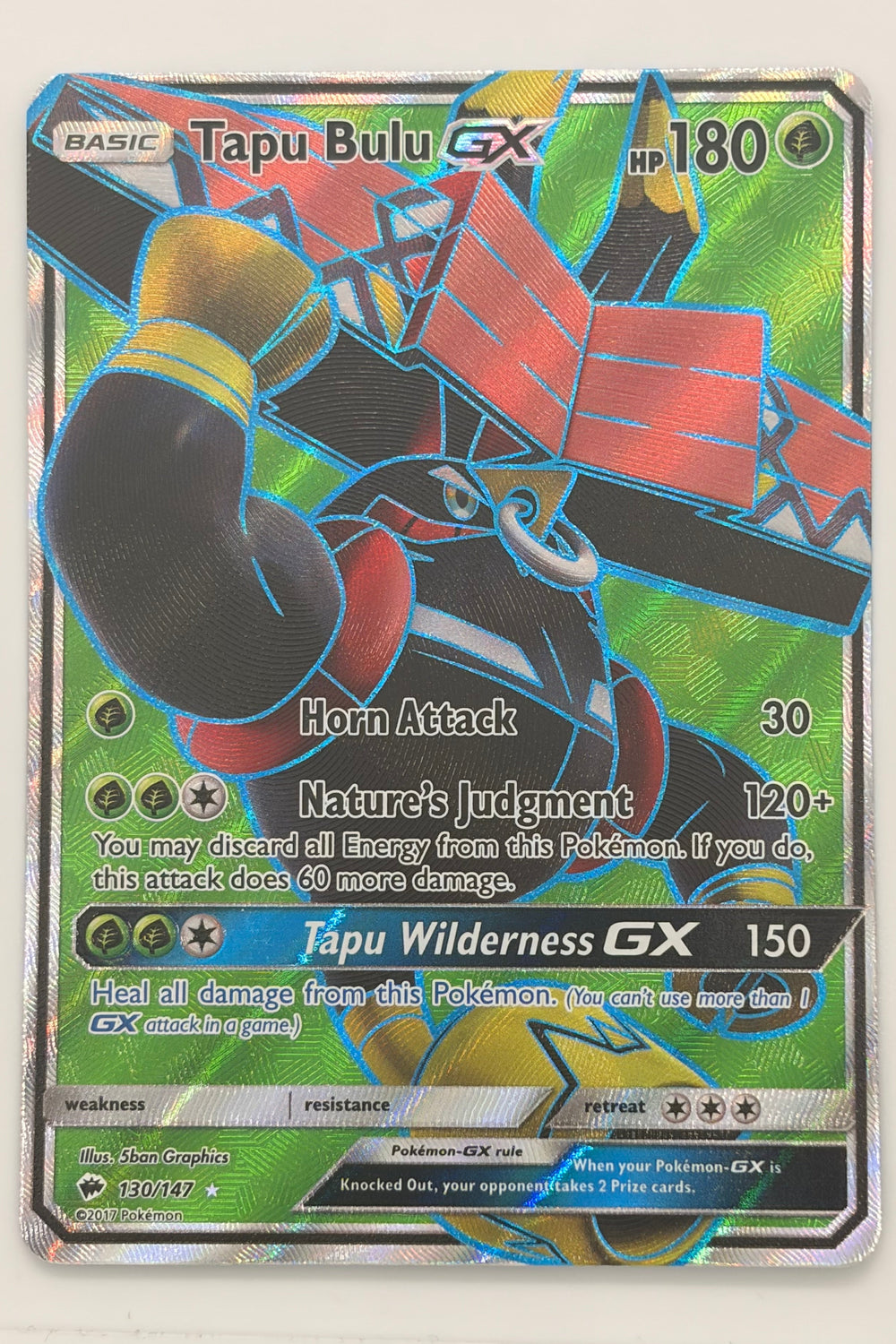 Tapu Bulu GX 130/147 Burning Shadows Ultra Rare LP