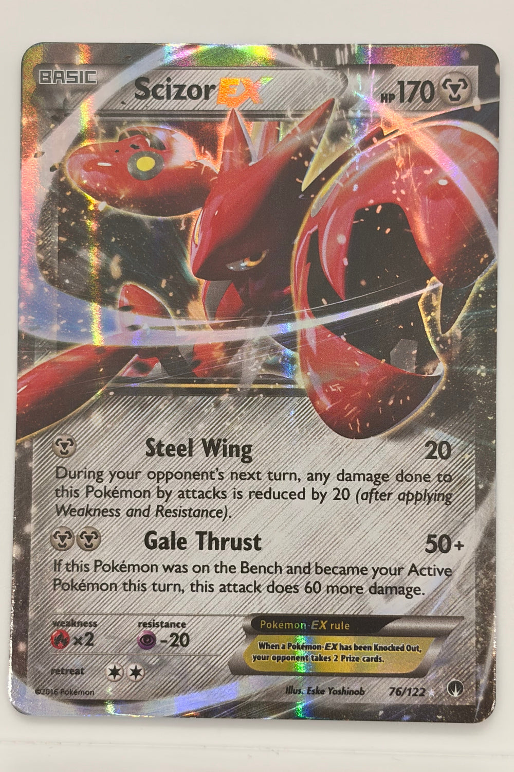 Scizor EX 76/122 XY BREAKpoint LP