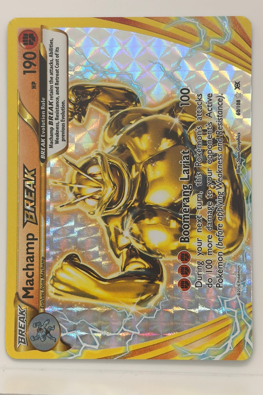 Machamp BREAK 60/108 XY Evolutions Ultra Rare NM