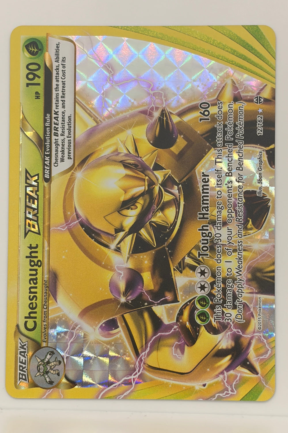 Chesnaught BREAK 12/162 XY BREAKthrough Ultra Rare NM