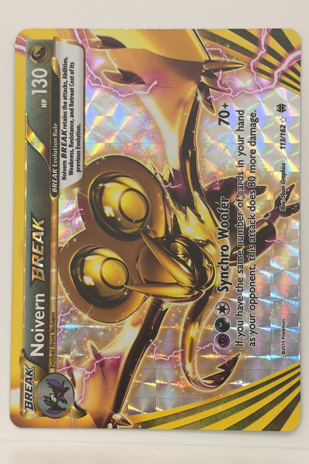 Noivern BREAK 113/162 XY BREAKthrough Ultra Rare LP