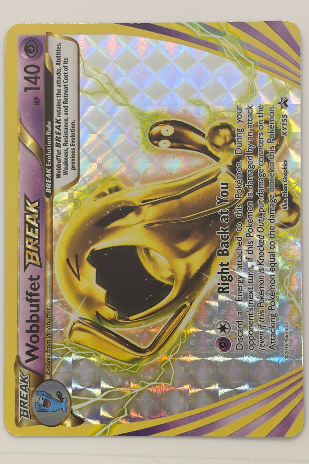 Wobbuffet BREAK XY155 Promo Ultra Rare M
