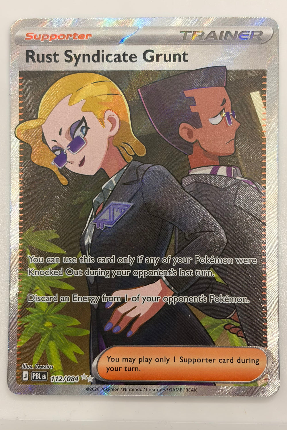 112/084 Rust Syndicate Grunt - Ultra Rare