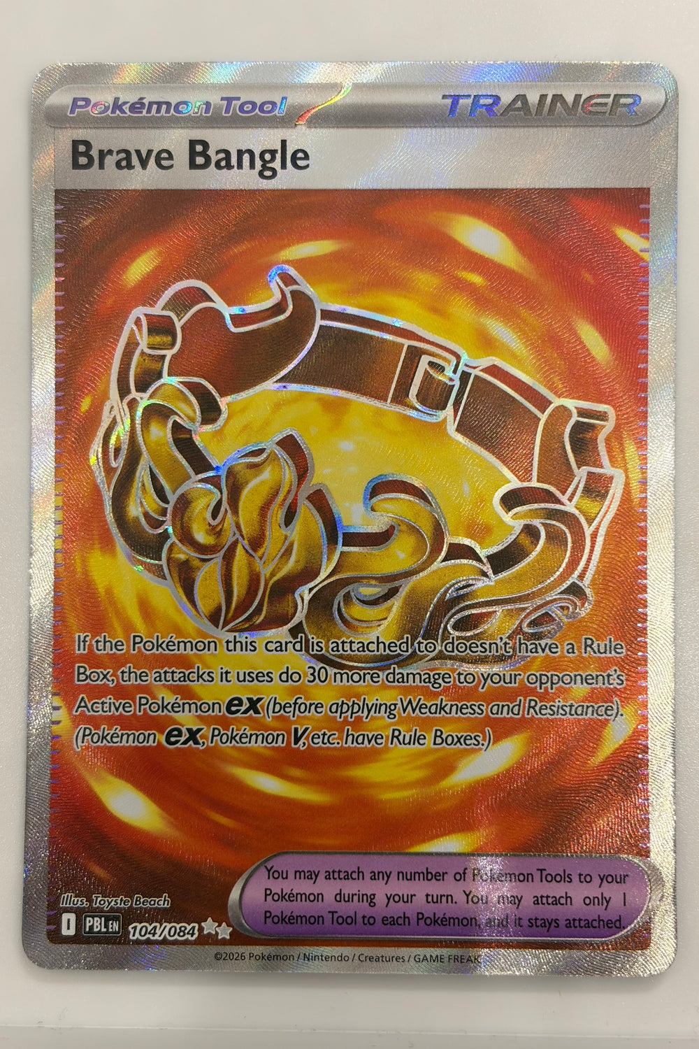 104/084 Brave Bangle - Ultra Rare