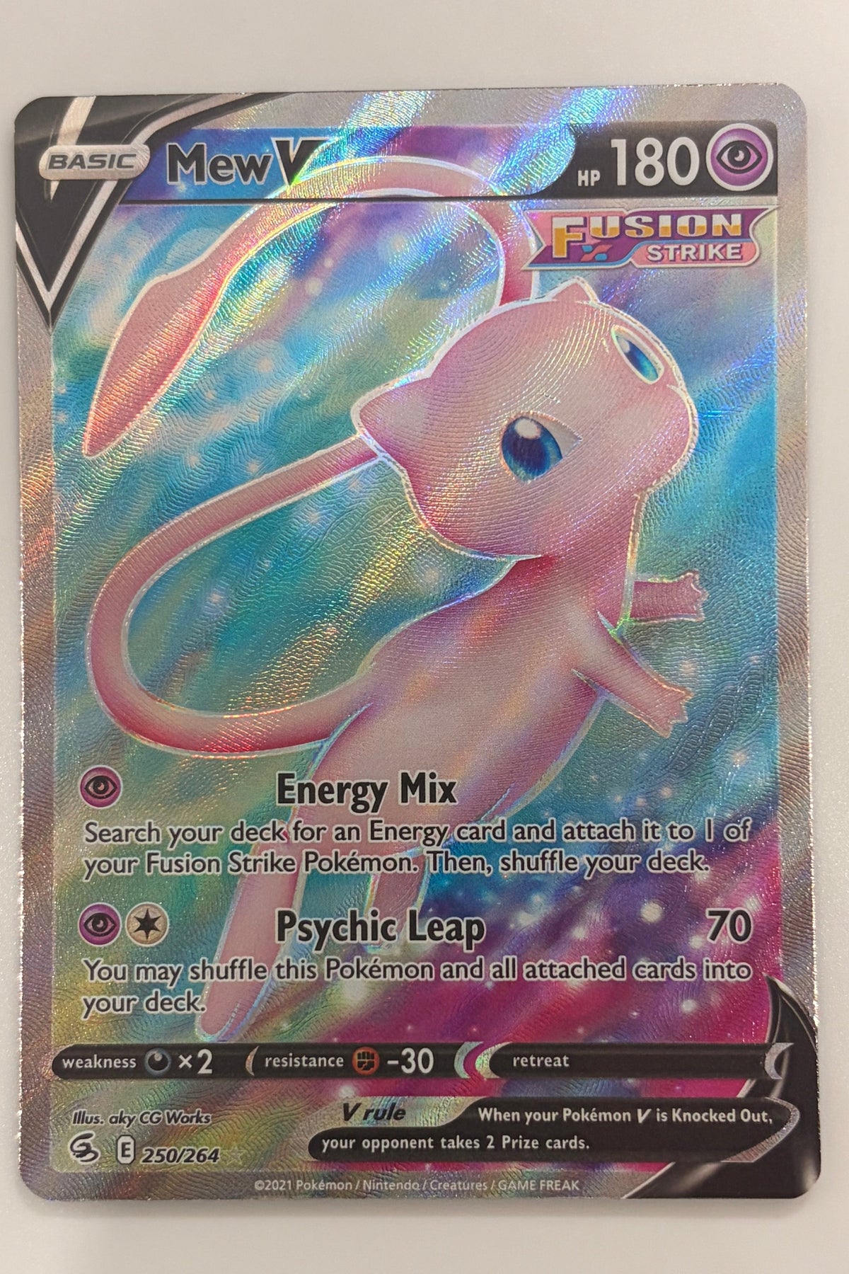 250/264 Mew V - Rare Ultra