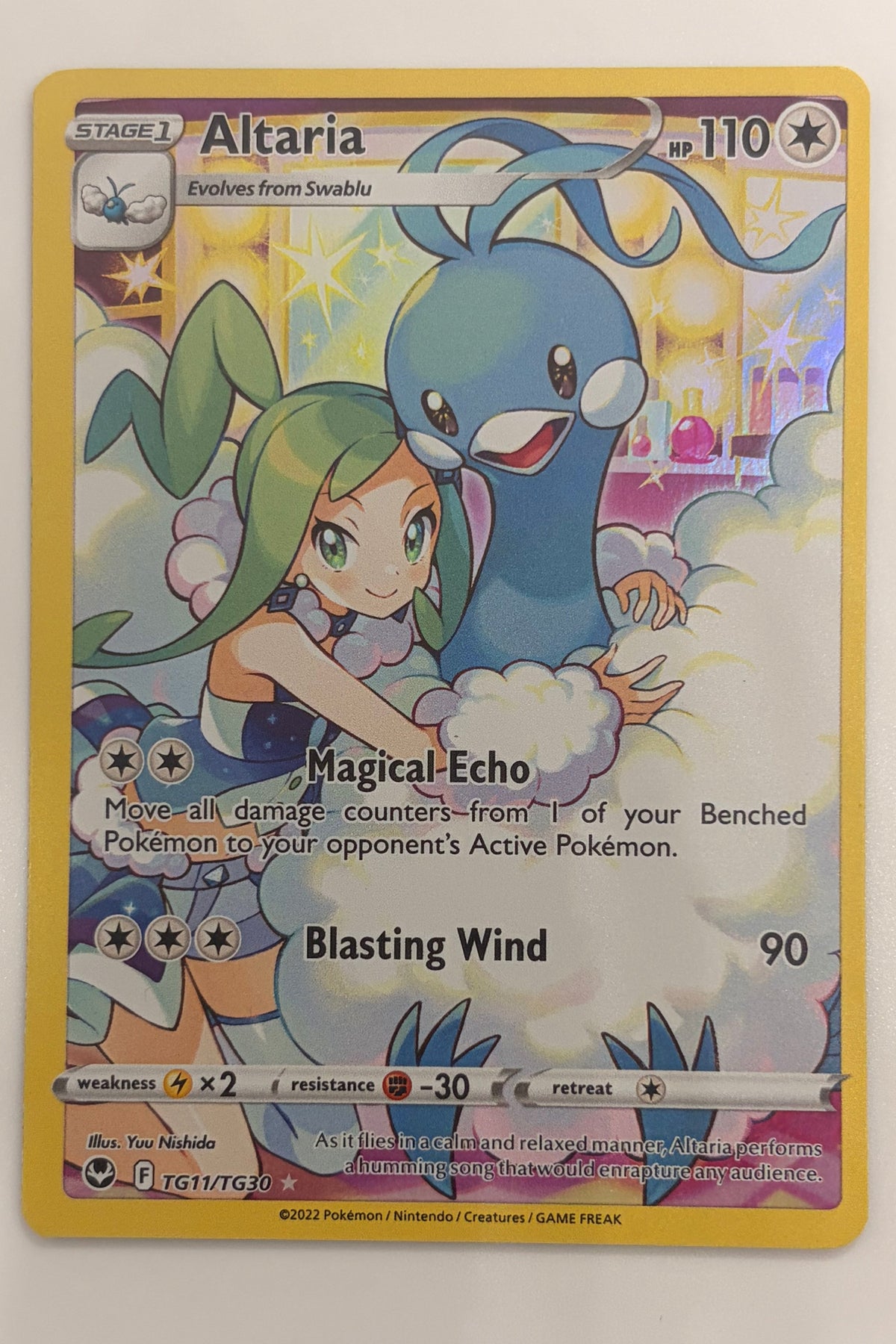 TG11/TG30 Altaria - Rare Holo