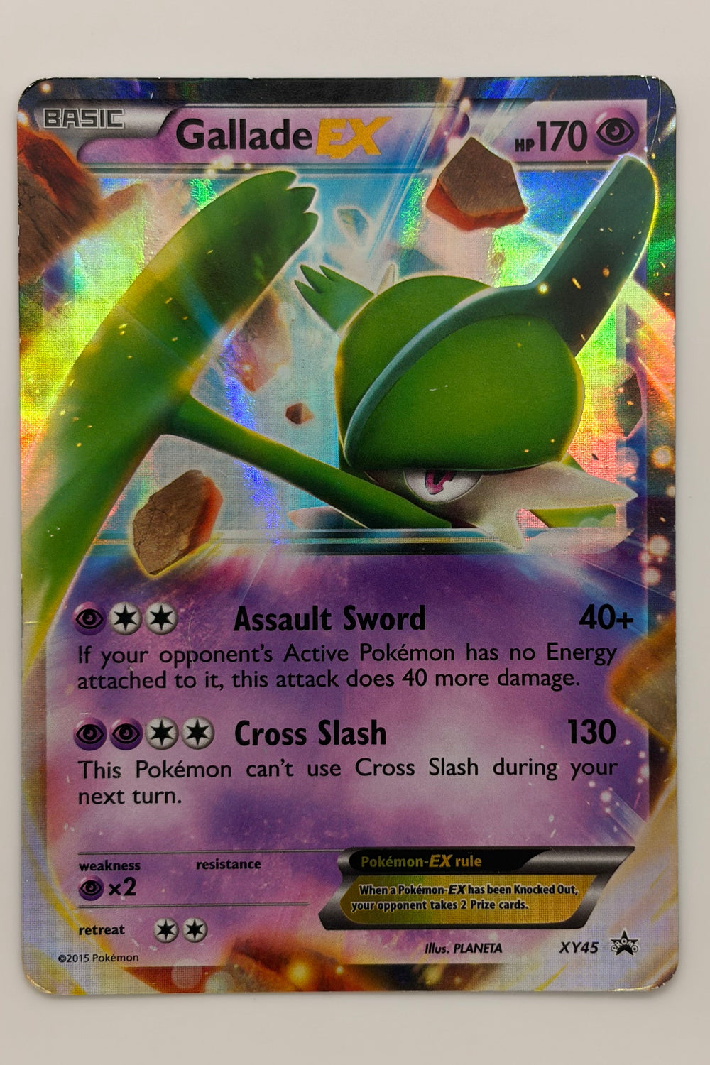 Gallade EX XY45 XY Promo Ultra Rare MP