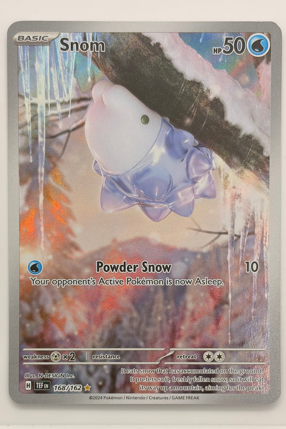 168/162 Snom - Illustration Rare