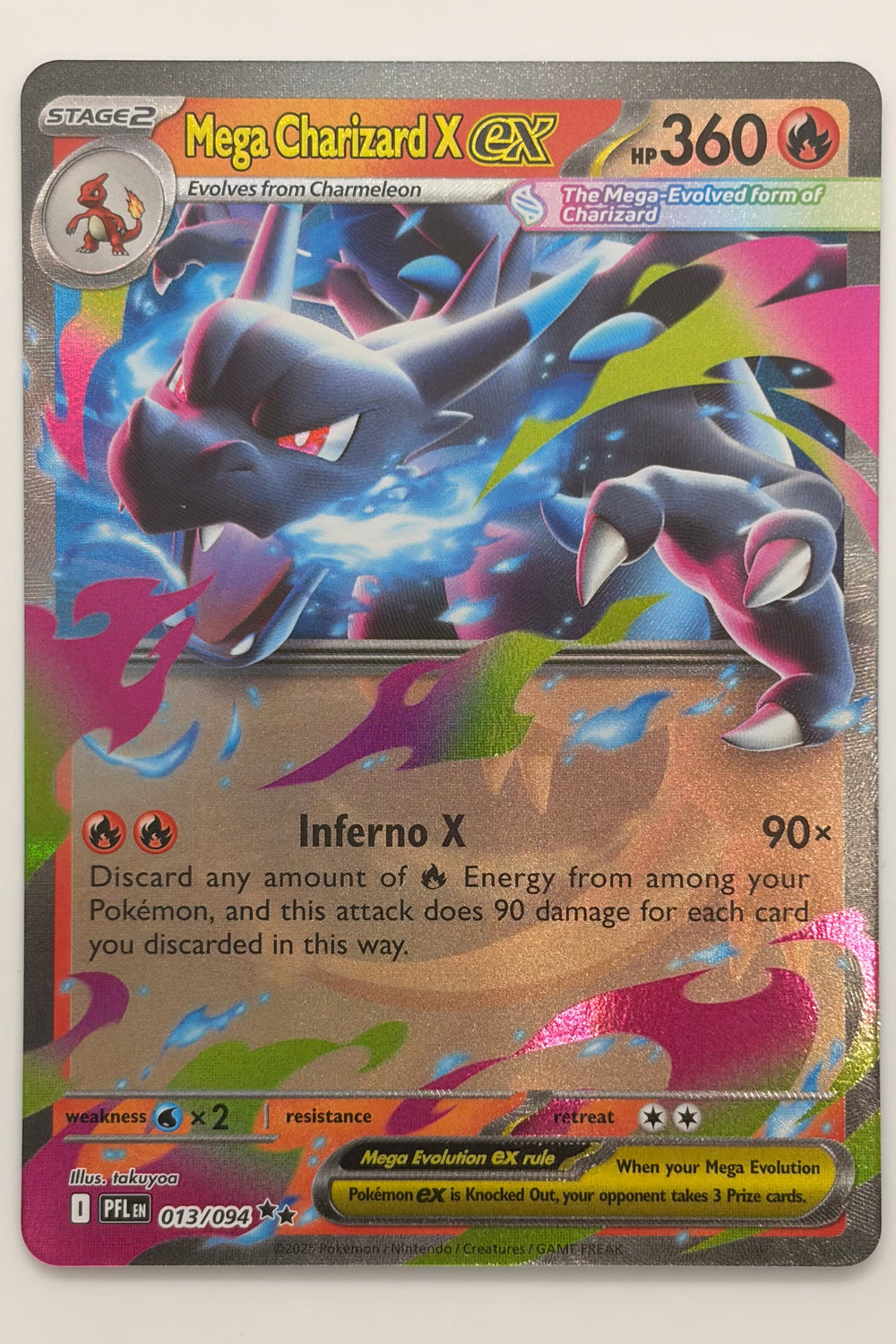 013/094 Mega Charizard X ex - Double Rare