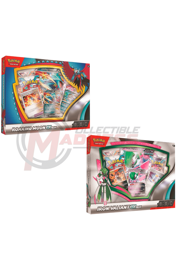 Pokemon - TCG - Roaring Moon/ Iron Valiant ex Box