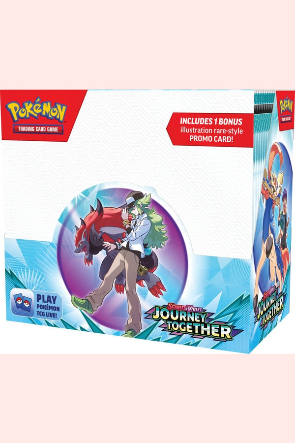 Pokemon - TCG - Journey Together Booster Box WITH TOPPER Pokemon - TCG - Journey Together Booster Box WITH TOPPER