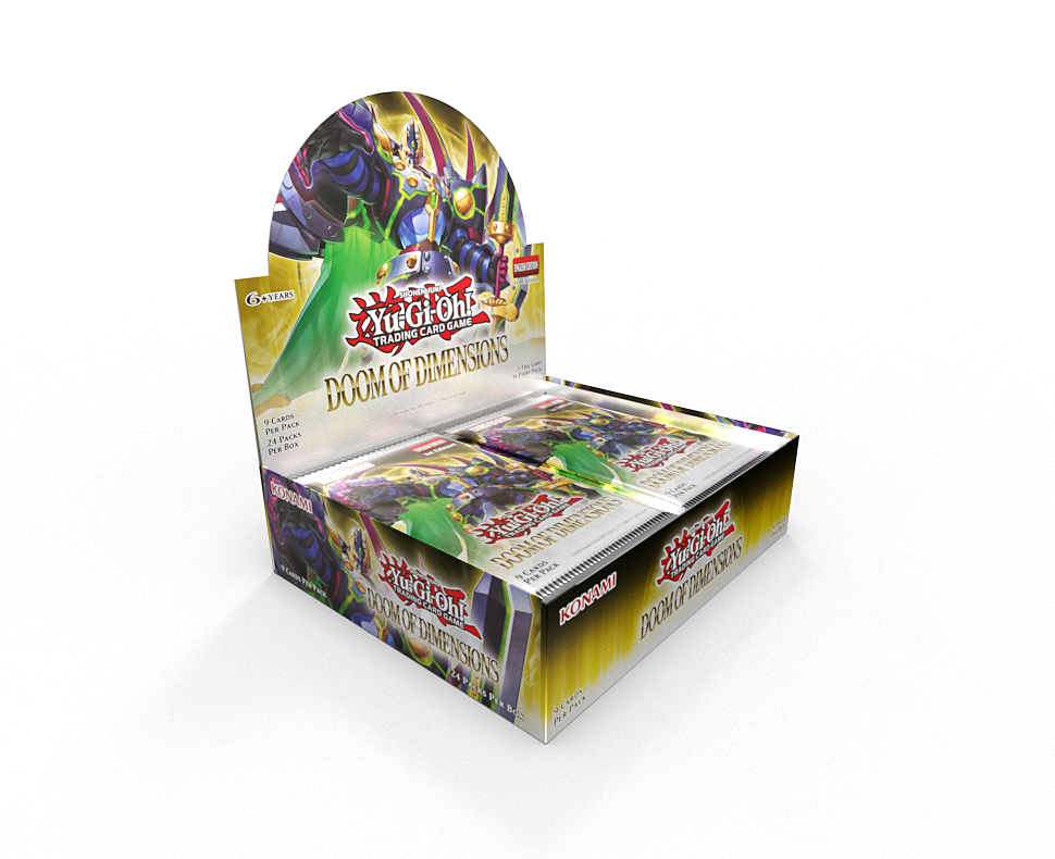YU-GI-OH! - TCG Doom Of Dimensions Box Options