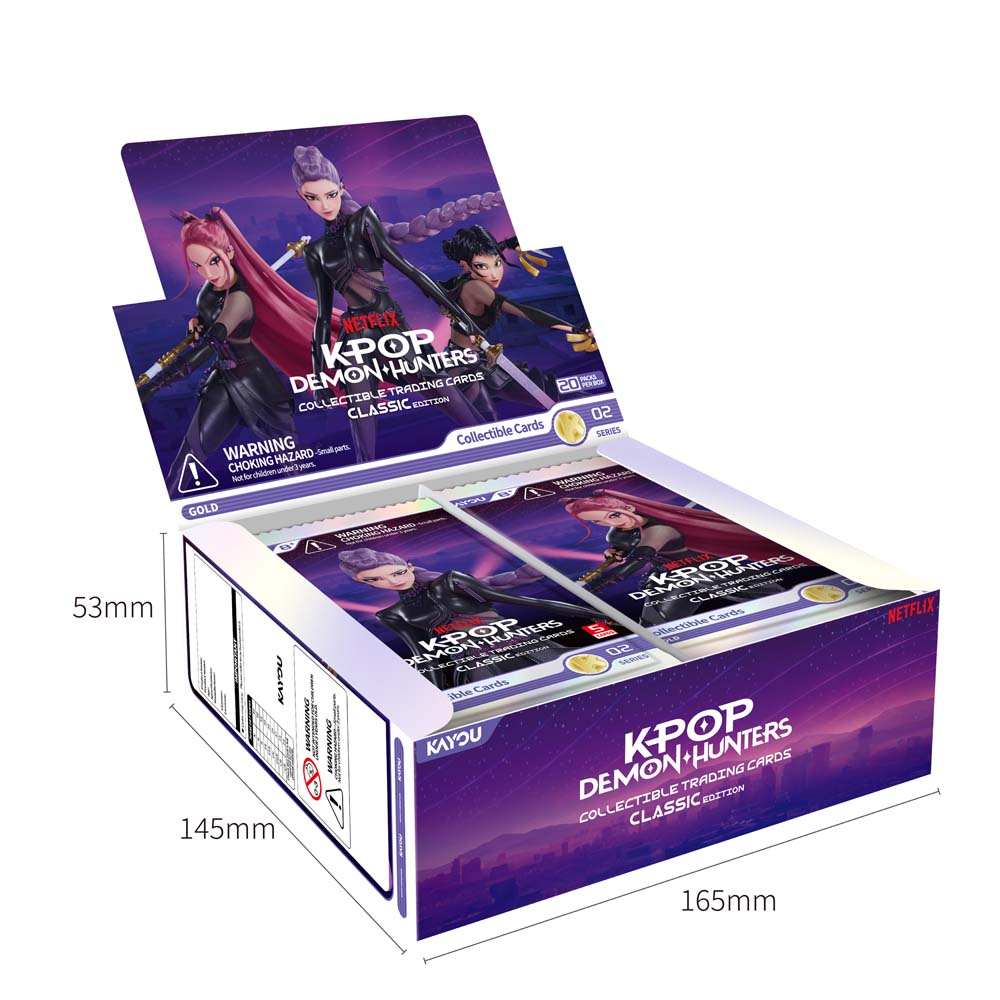 Kayou K-POP Demon Hunters Collectible Trading Card Booster Box - Classic Edition Series 2