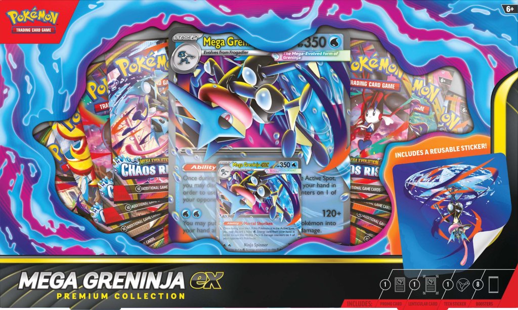 Pokemon - TCG - Mega Greninja ex Premium Collection