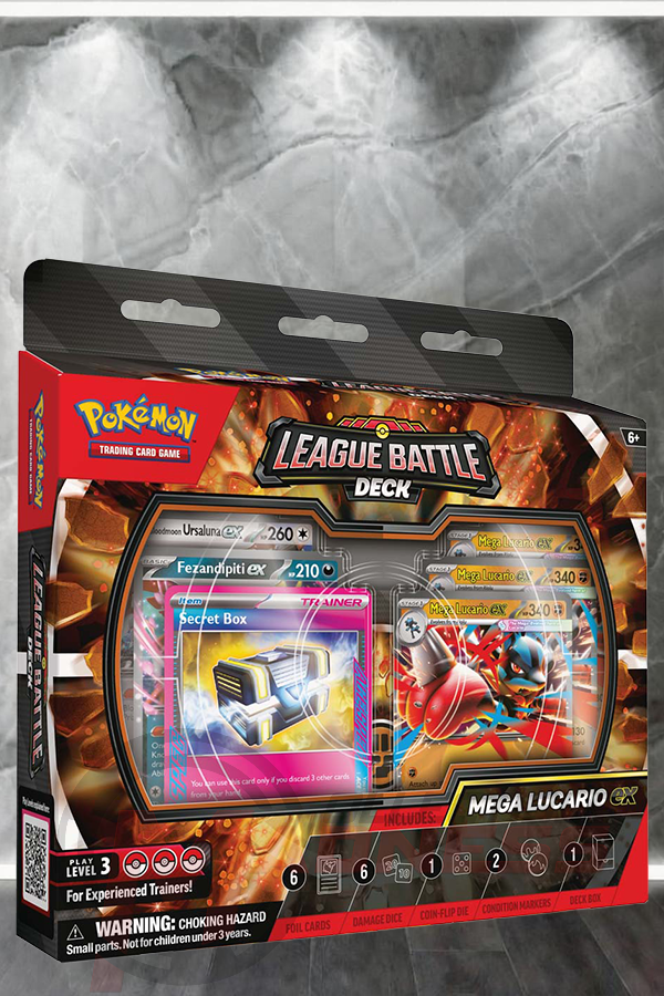 Pokemon - TCG - Mega Lucario ex League Battle Deck